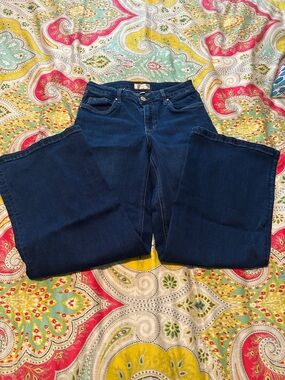 Kut from the Kloth Dark Blue Wide-Leg Jeans